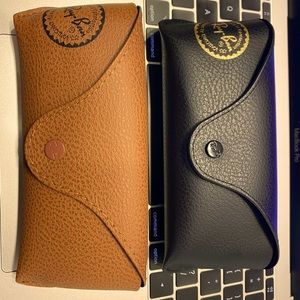 Brand new Ray-Ban’s cases.